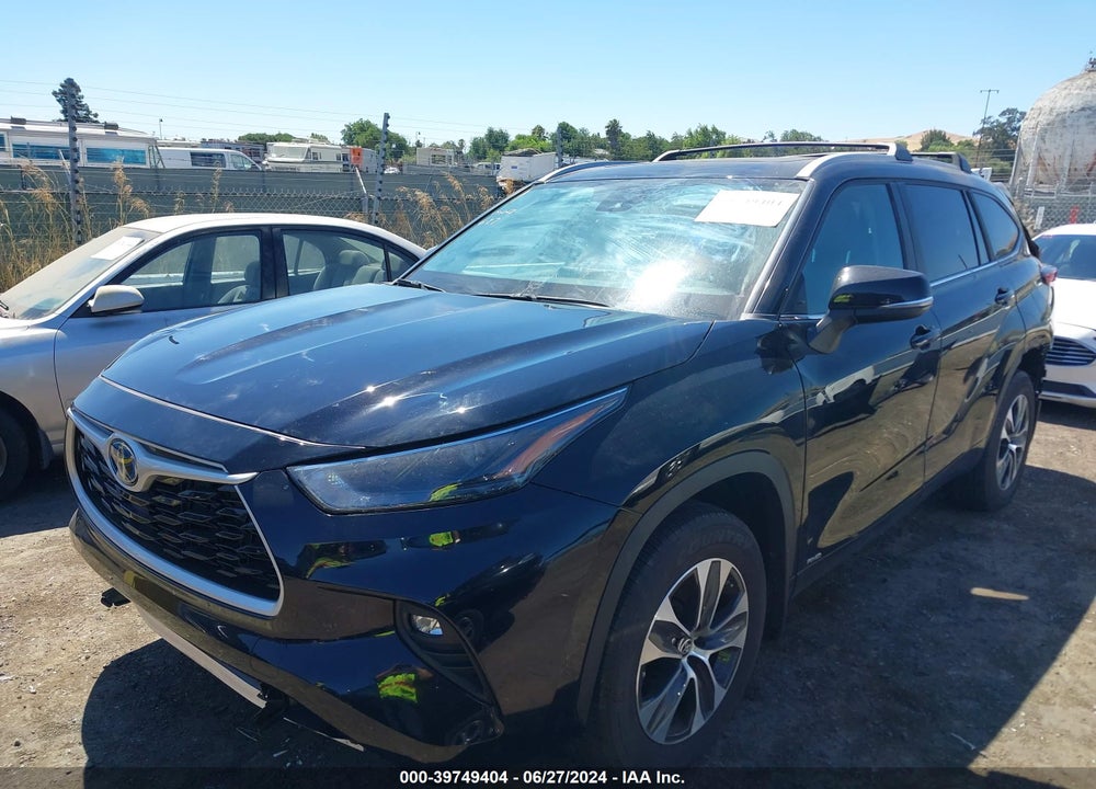 2023 TOYOTA HIGHLANDER HYBRID XLE VIN: 5TDKBRCH6PS124273