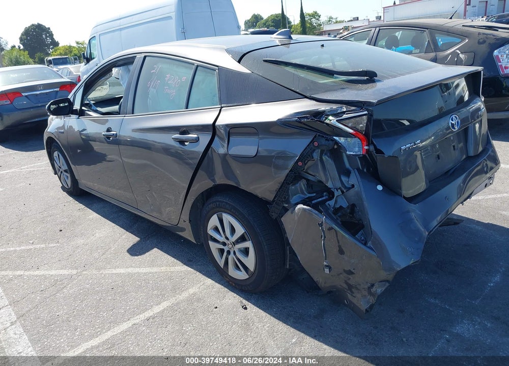 2017 TOYOTA PRIUS TWO VIN: JTDKBRFUXH3579946