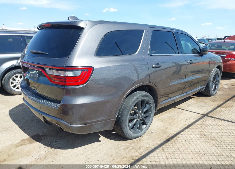 2019 DODGE DURANGO SXT PLUS RWD VIN: 1C4RDHAG0KC847446