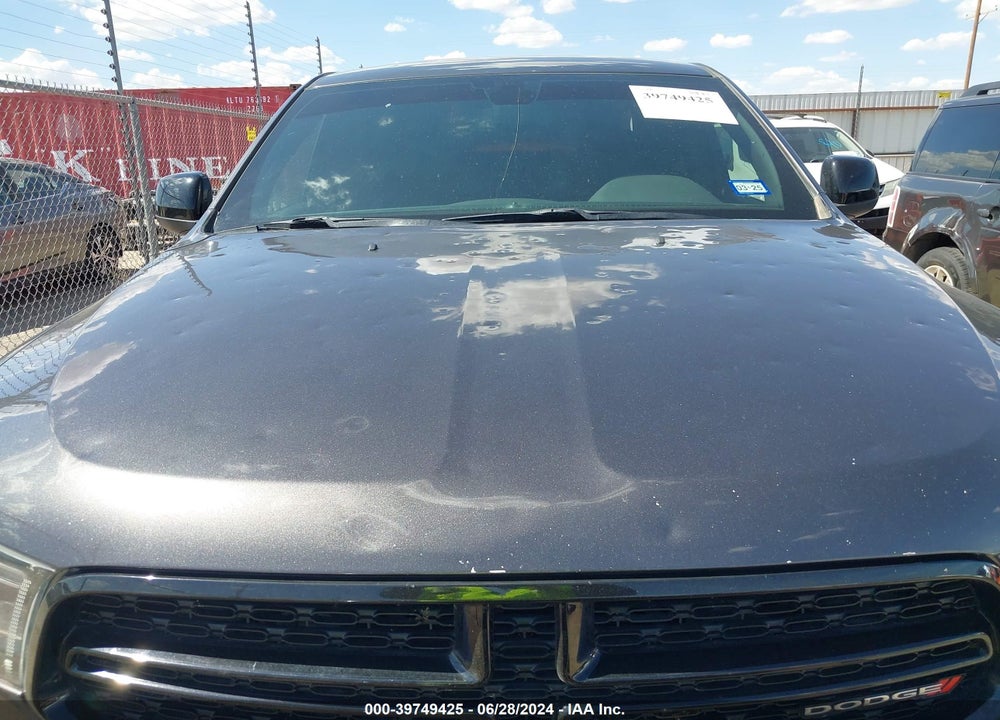 2019 DODGE DURANGO SXT PLUS RWD VIN: 1C4RDHAG0KC847446