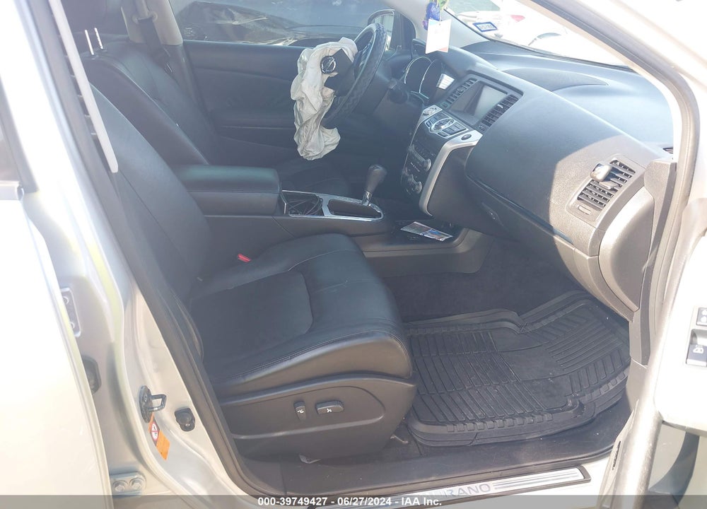 2009 NISSAN MURANO SL VIN: JN8AZ18U09W002594