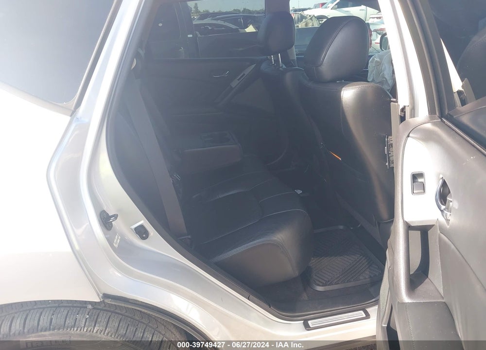 2009 NISSAN MURANO SL VIN: JN8AZ18U09W002594