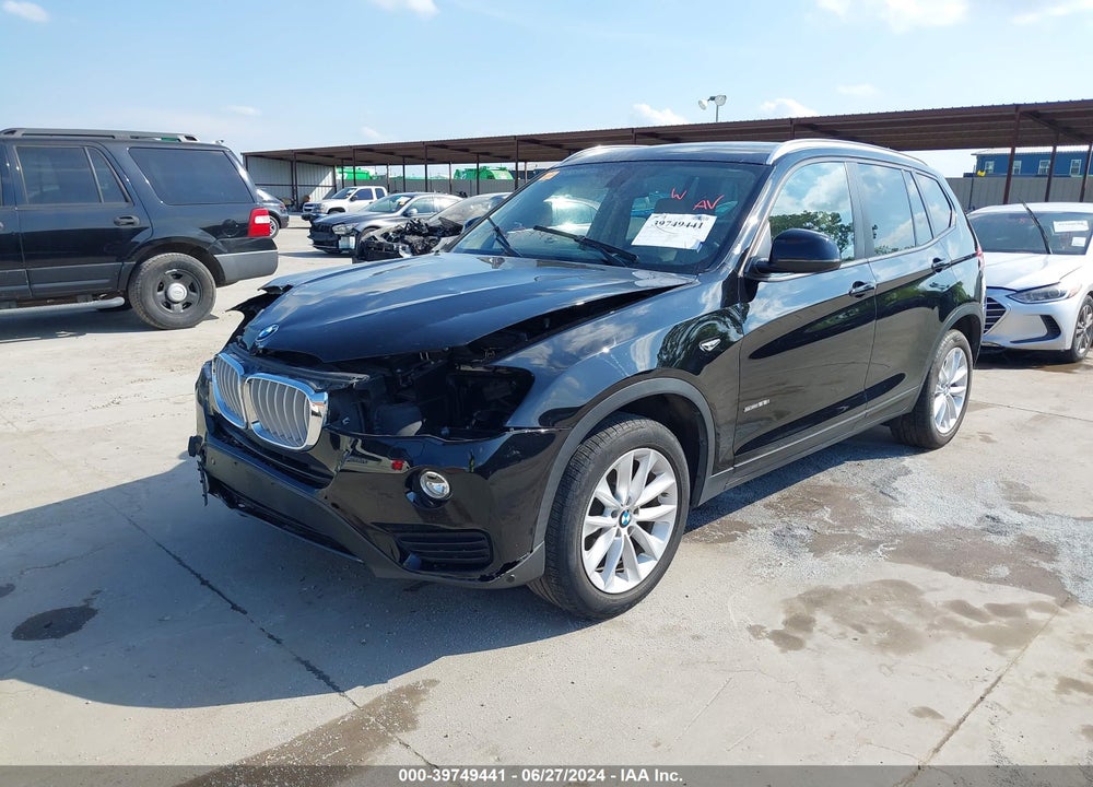 2017 BMW X3 SDRIVE28I VIN: 5UXWZ7C30H0V89513