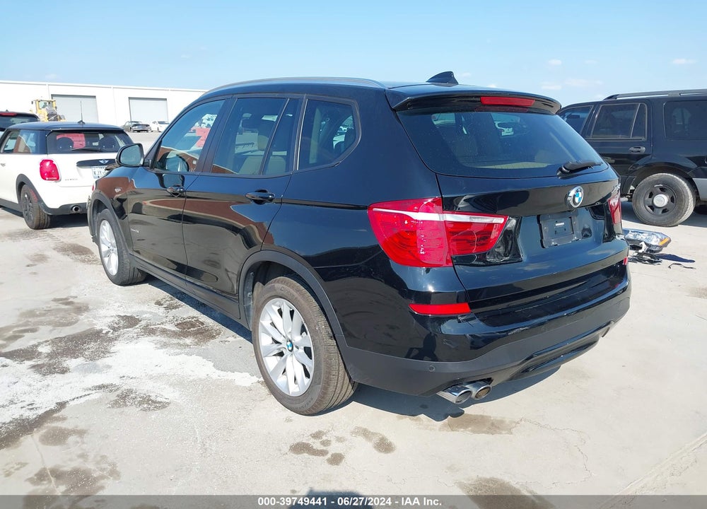 2017 BMW X3 SDRIVE28I VIN: 5UXWZ7C30H0V89513