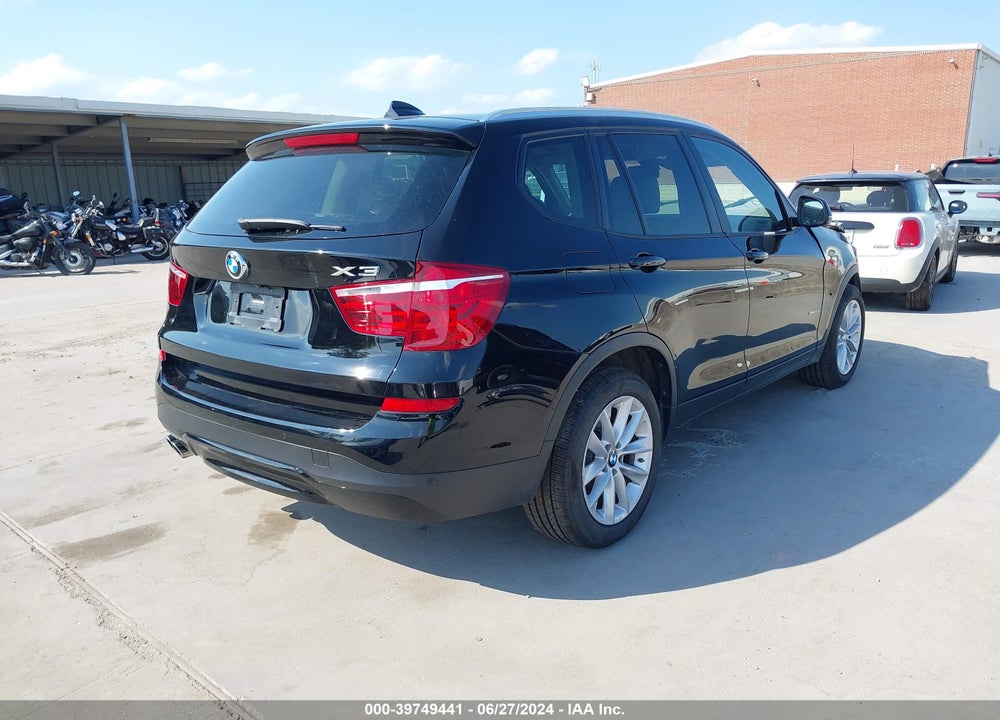2017 BMW X3 SDRIVE28I VIN: 5UXWZ7C30H0V89513