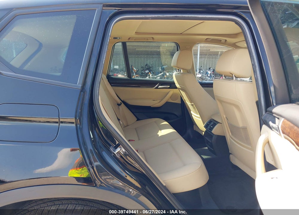 2017 BMW X3 SDRIVE28I VIN: 5UXWZ7C30H0V89513