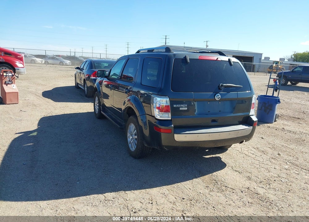 2010 MERCURY MARINER PREMIER VIN: 4M2CN8H76AKJ24935