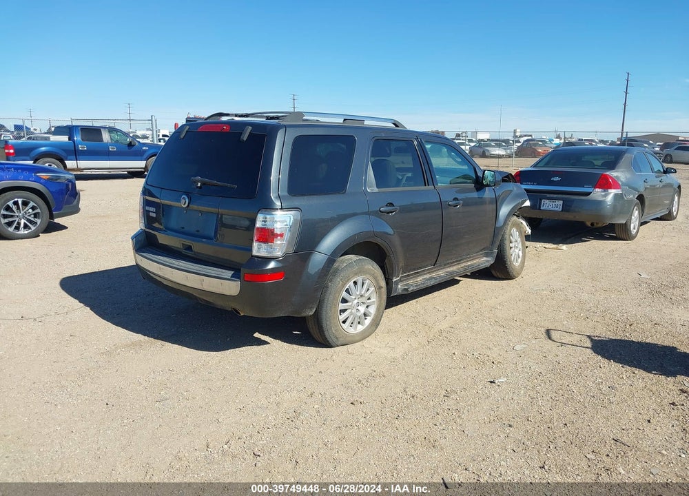 2010 MERCURY MARINER PREMIER VIN: 4M2CN8H76AKJ24935