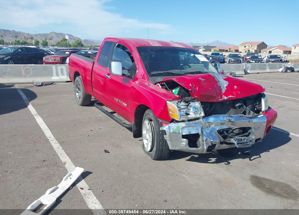 2005 NISSAN TITAN SE VIN: 1N6AA06A05N503567