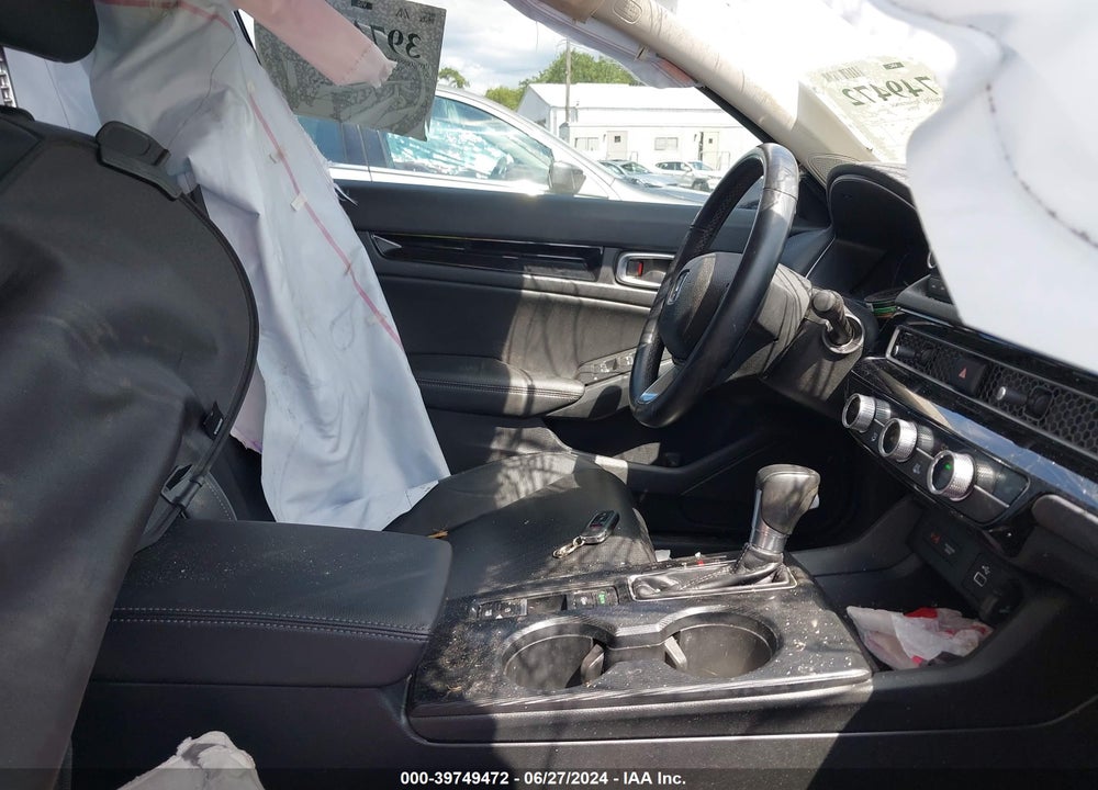 2022 HONDA CIVIC EX-L VIN: 19XFL1H70NE009367