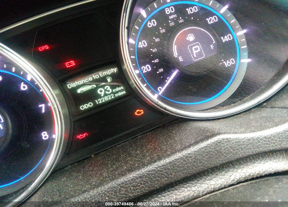 2013 HYUNDAI SONATA GLS VIN: 5NPEB4AC4DH717011