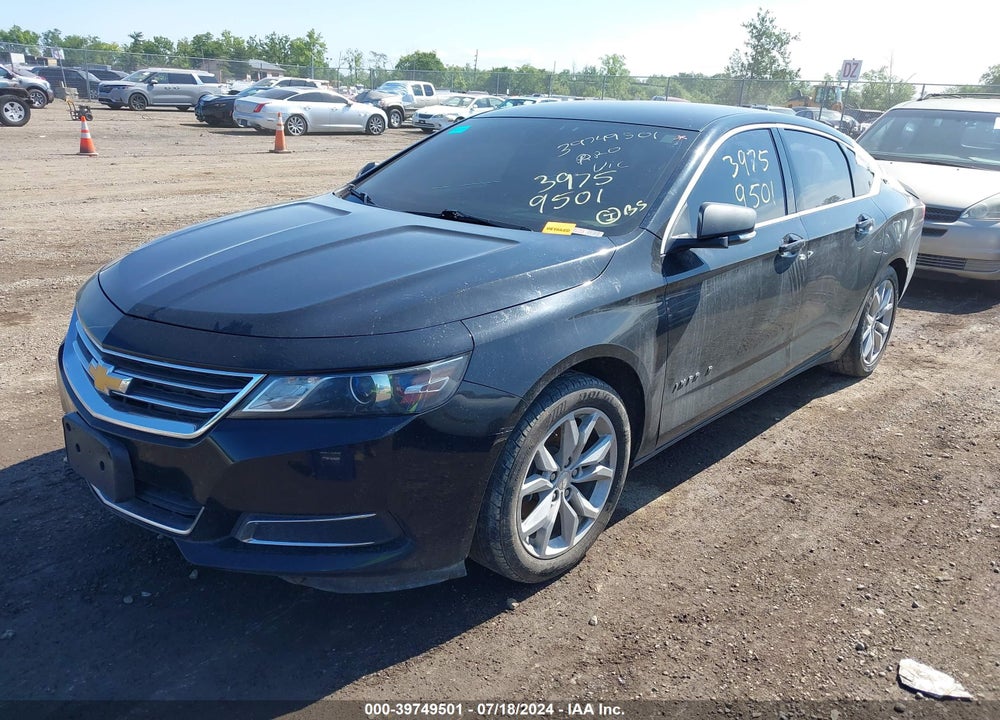 2017 CHEVROLET IMPALA 1LT VIN: 2G1105SA6H9165357