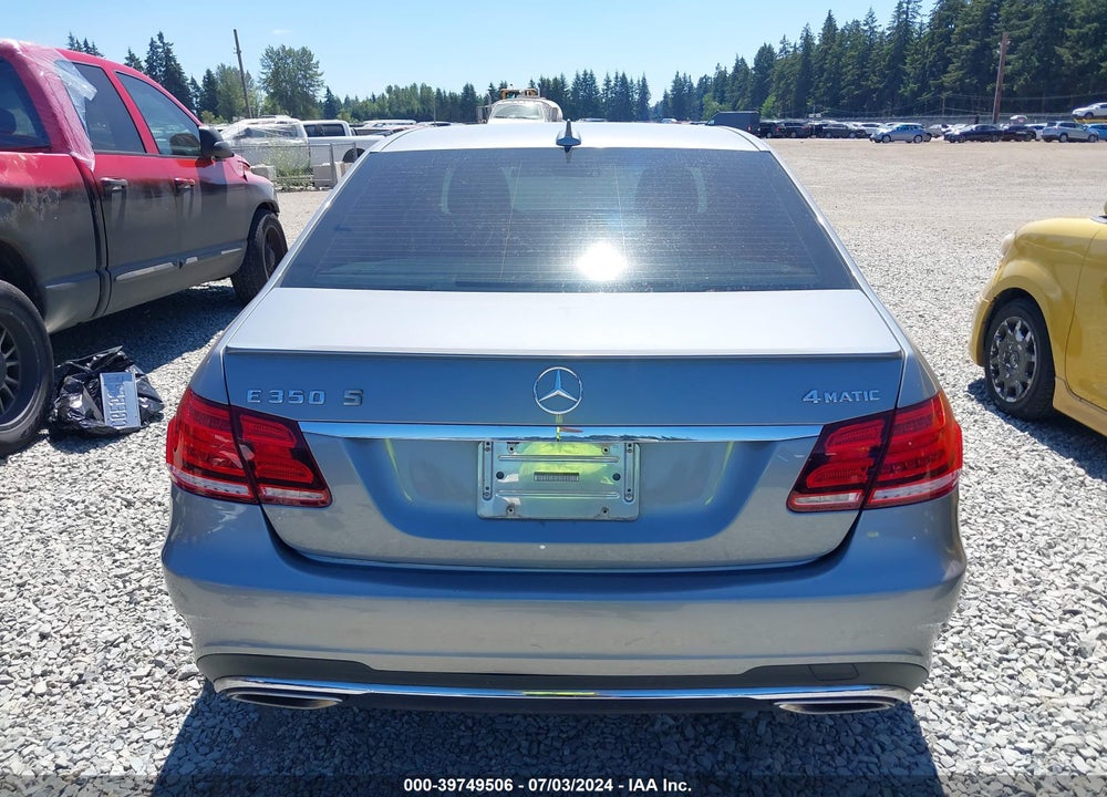 2014 MERCEDES-BENZ E 350 VIN: WDDHF8JB0EA879362