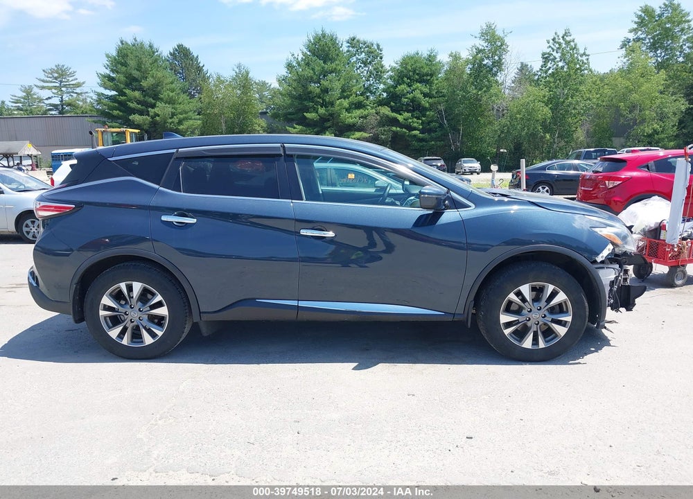2018 NISSAN MURANO S VIN: 5N1AZ2MH5JN119670
