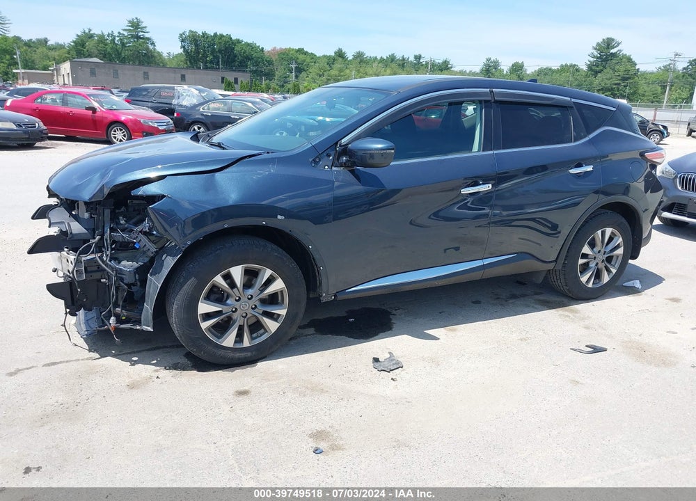 2018 NISSAN MURANO S VIN: 5N1AZ2MH5JN119670