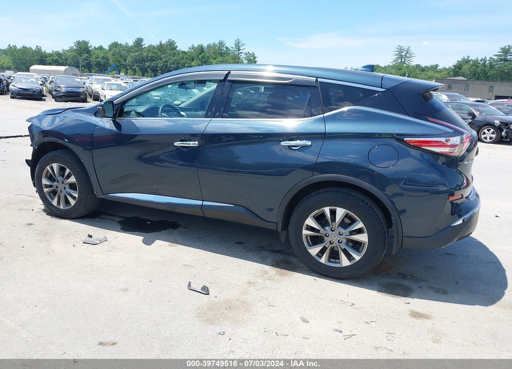 2018 NISSAN MURANO S VIN: 5N1AZ2MH5JN119670