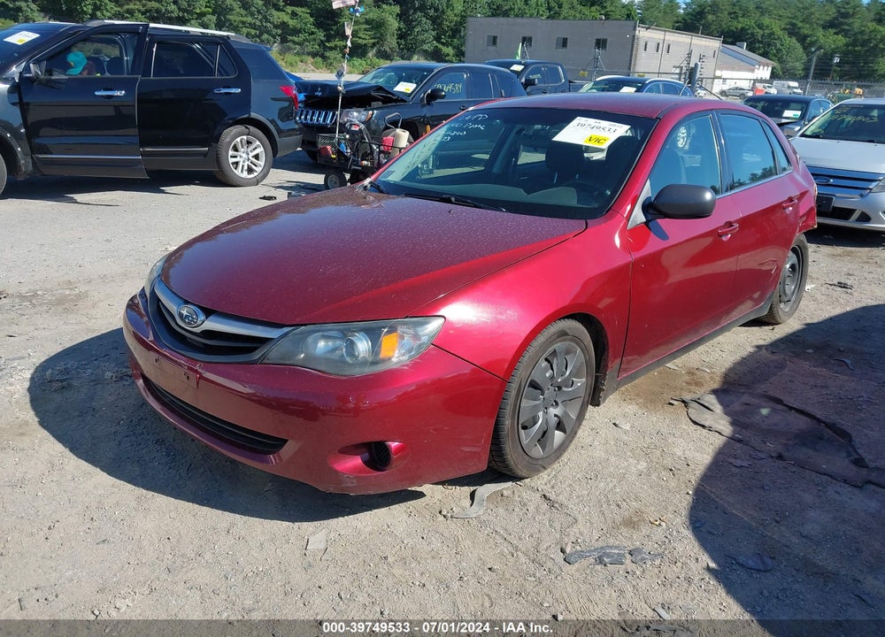 2011 SUBARU IMPREZA 2.5I VIN: JF1GE6A69BG504133