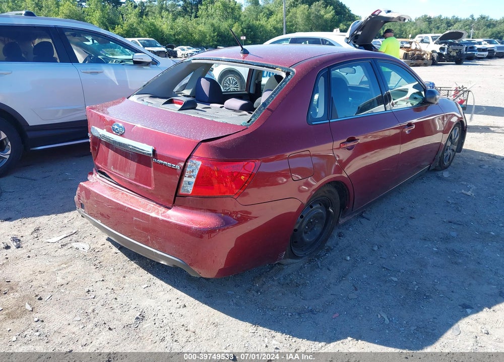 2011 SUBARU IMPREZA 2.5I VIN: JF1GE6A69BG504133