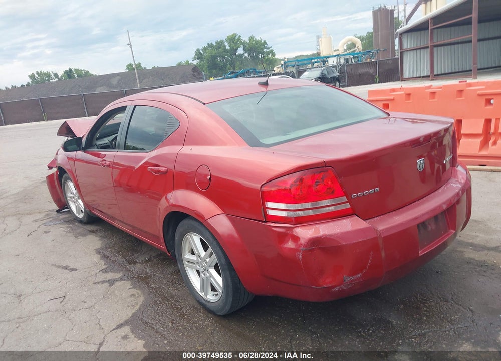 2010 DODGE AVENGER EXPRESS VIN: 1B3CC1FB7AN229350