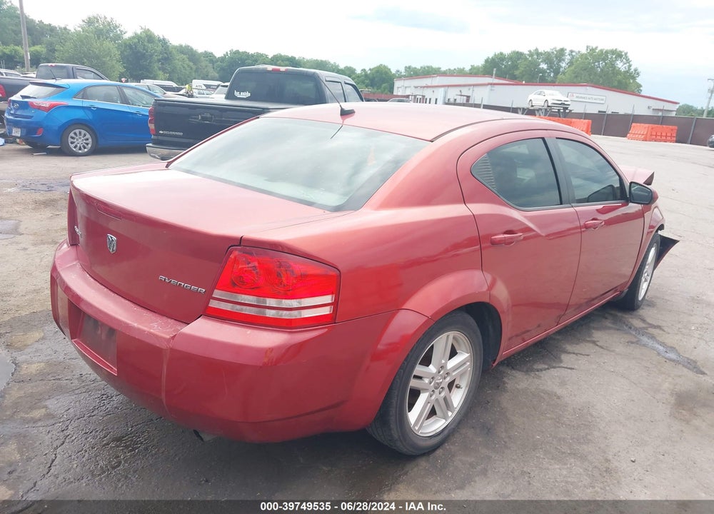 2010 DODGE AVENGER EXPRESS VIN: 1B3CC1FB7AN229350
