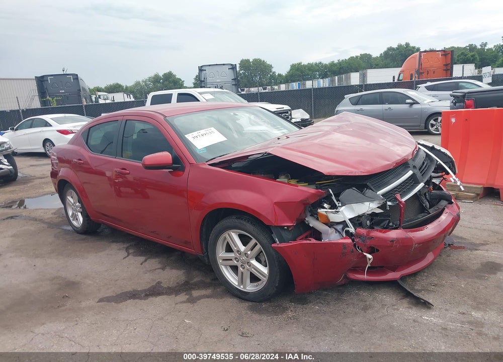 2010 DODGE AVENGER EXPRESS VIN: 1B3CC1FB7AN229350