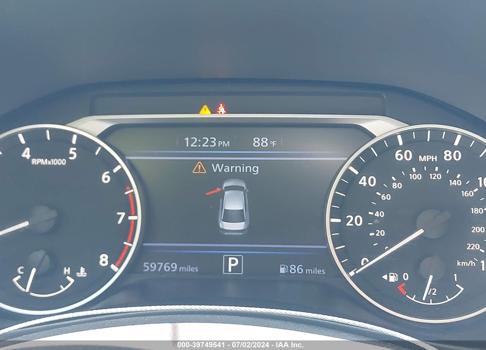 2019 NISSAN ALTIMA 2.5 SR VIN: 1N4BL4CW2KN318981