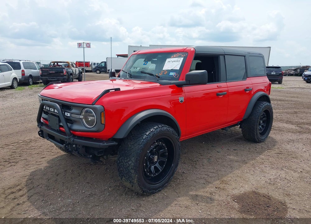 2022 FORD BRONCO BIG BEND VIN: 1FMDE5BH8NLA94178