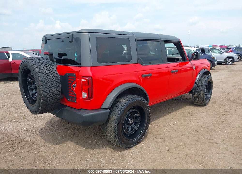 2022 FORD BRONCO BIG BEND VIN: 1FMDE5BH8NLA94178