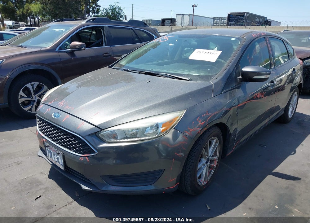 2017 FORD FOCUS SE VIN: 1FADP3K26HL290869