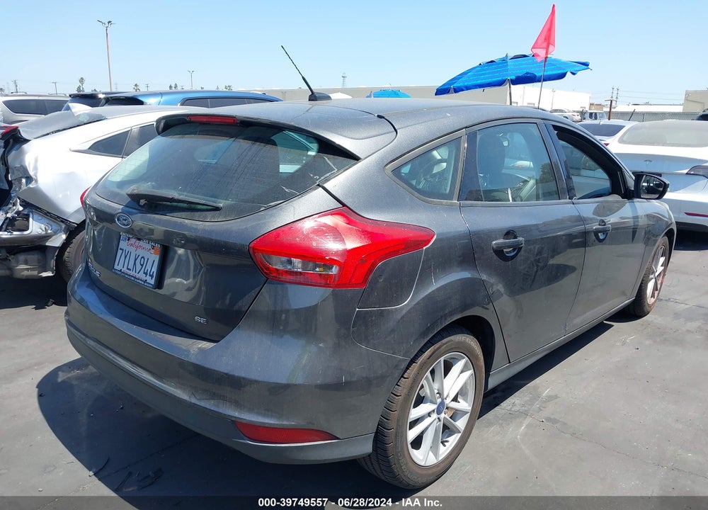 2017 FORD FOCUS SE VIN: 1FADP3K26HL290869