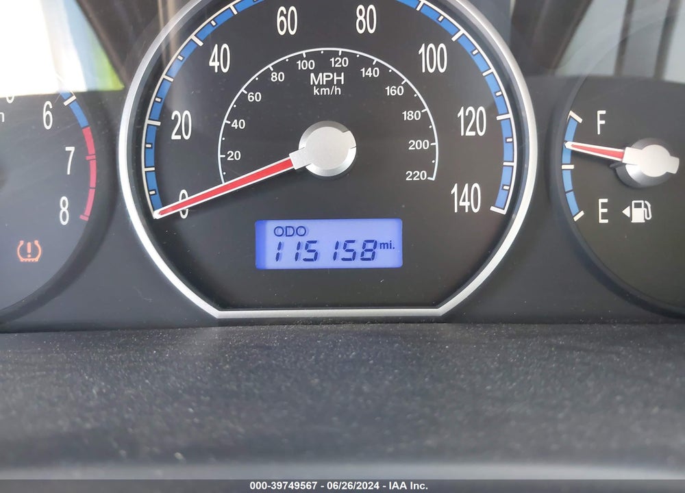 2009 HYUNDAI SANTA FE GLS VIN: 5NMSG13D99H246275