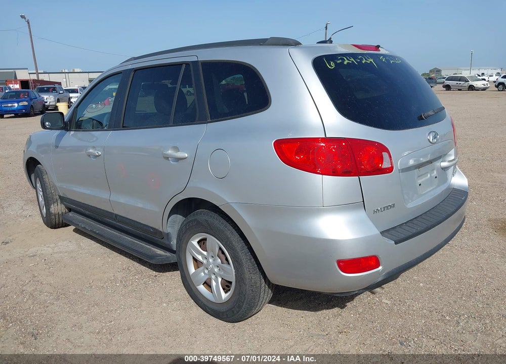 2009 HYUNDAI SANTA FE GLS VIN: 5NMSG13D99H246275