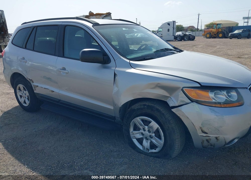 2009 HYUNDAI SANTA FE GLS VIN: 5NMSG13D99H246275