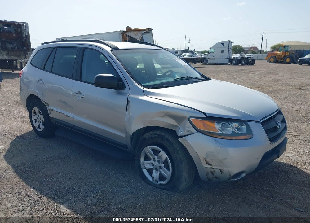 2009 HYUNDAI SANTA FE GLS VIN: 5NMSG13D99H246275