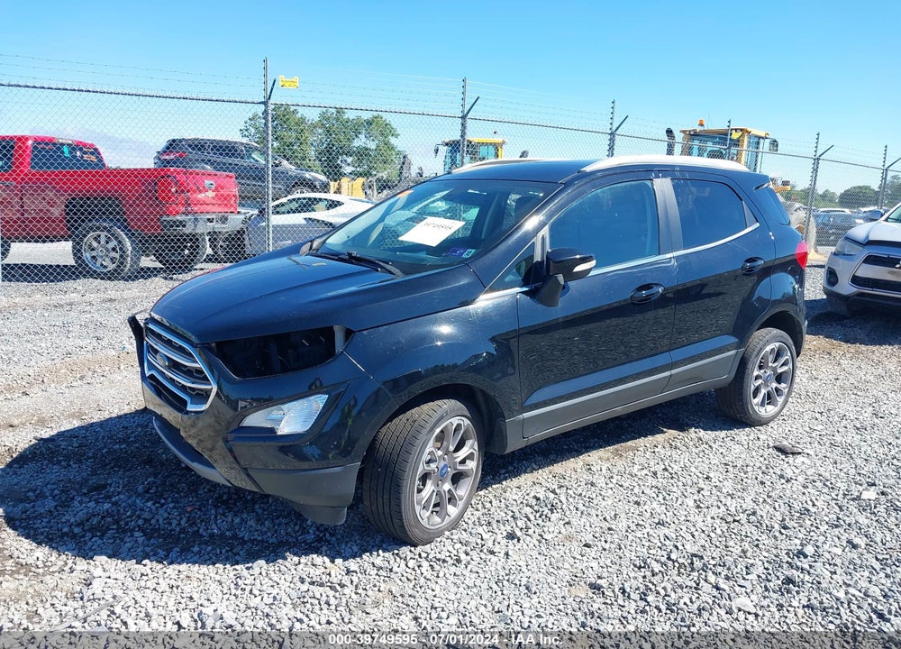 2020 FORD ECOSPORT TITANIUM VIN: MAJ6S3KL2LC345732