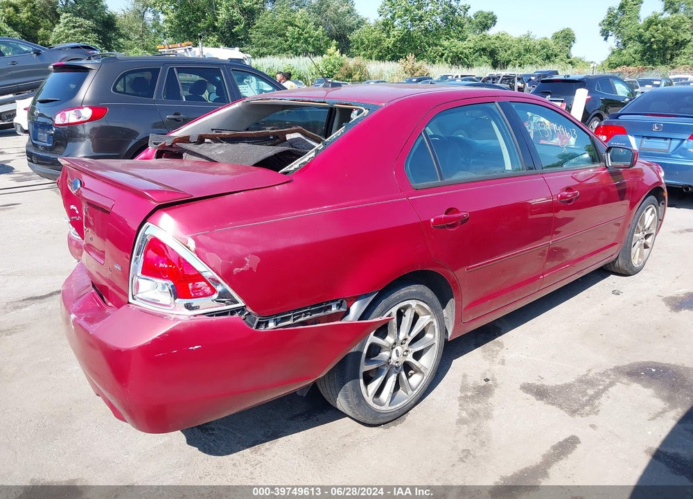 2008 FORD FUSION SE VIN: 3FAHP07Z18R123147