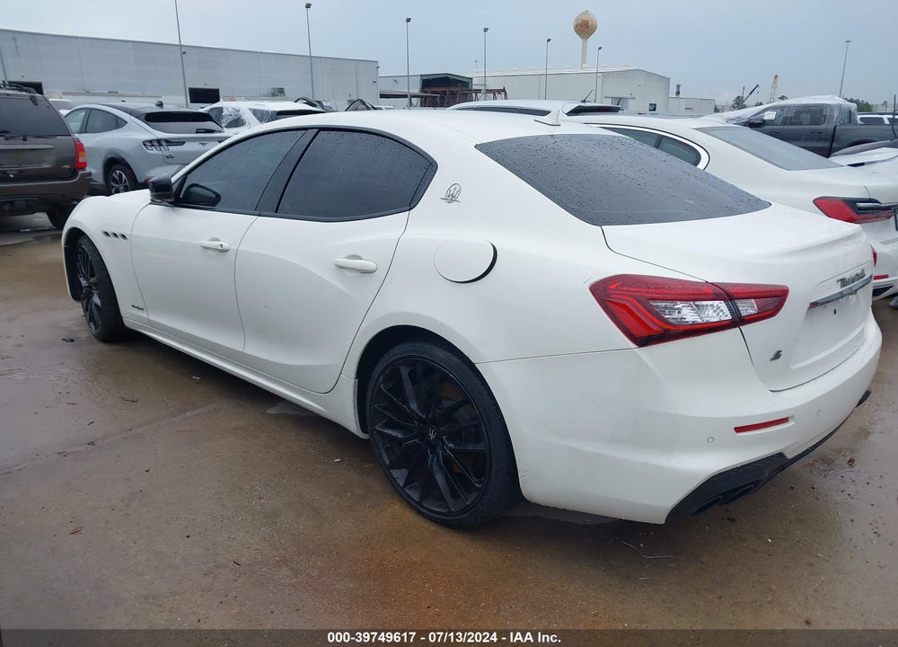 2019 MASERATI GHIBLI S GRANSPORT VIN: ZAM57YSS7K1328328