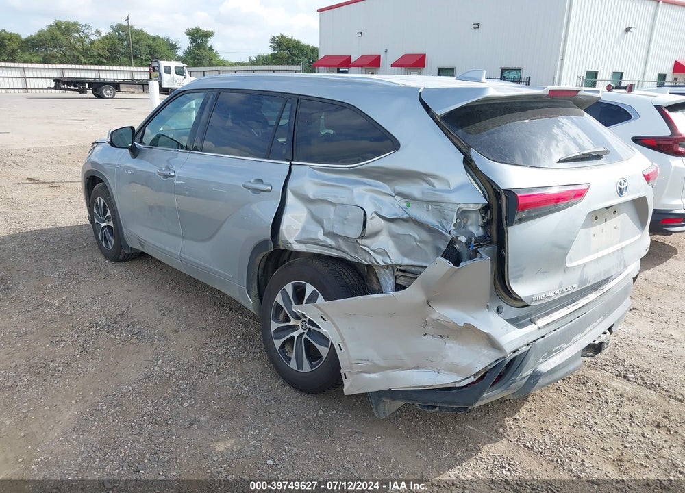 2020 TOYOTA HIGHLANDER HYBRID XLE VIN: 5TDHBRCH4LS512994