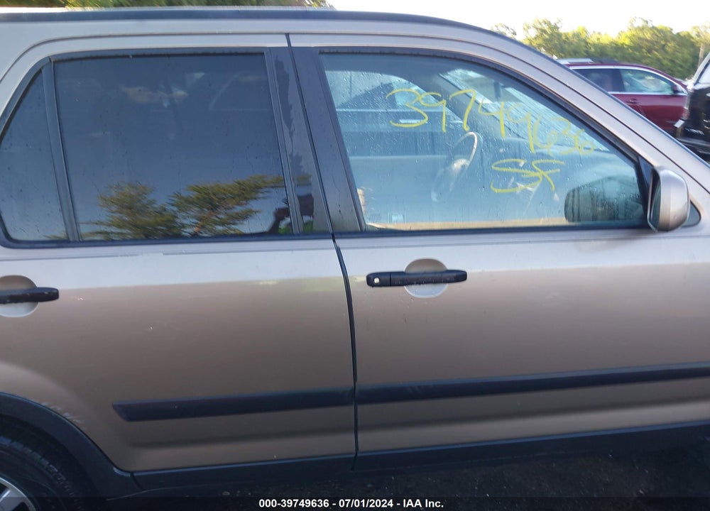 2006 HONDA CR-V EX VIN: SHSRD78856U435923