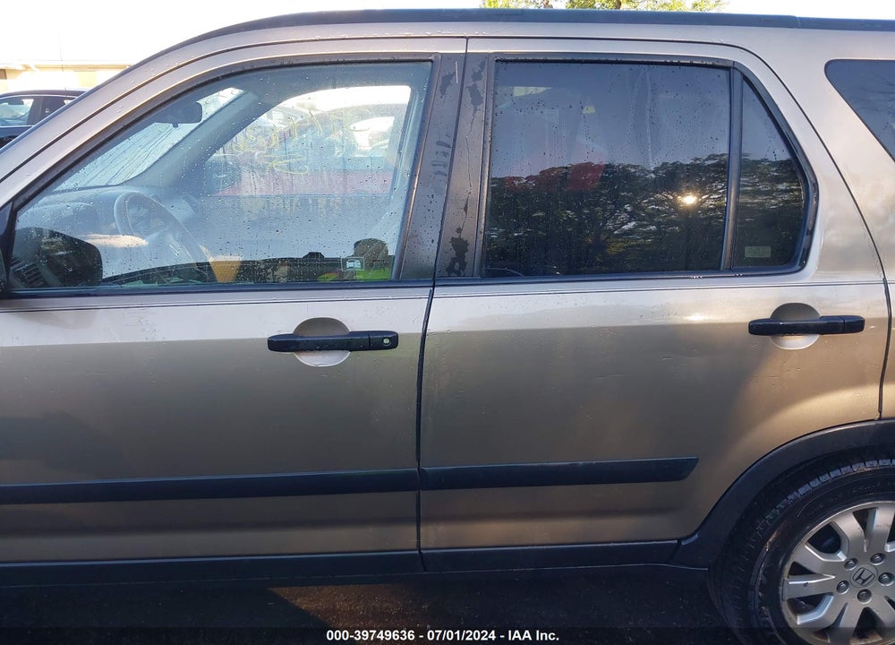 2006 HONDA CR-V EX VIN: SHSRD78856U435923