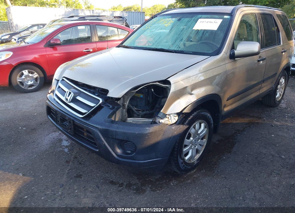 2006 HONDA CR-V EX VIN: SHSRD78856U435923