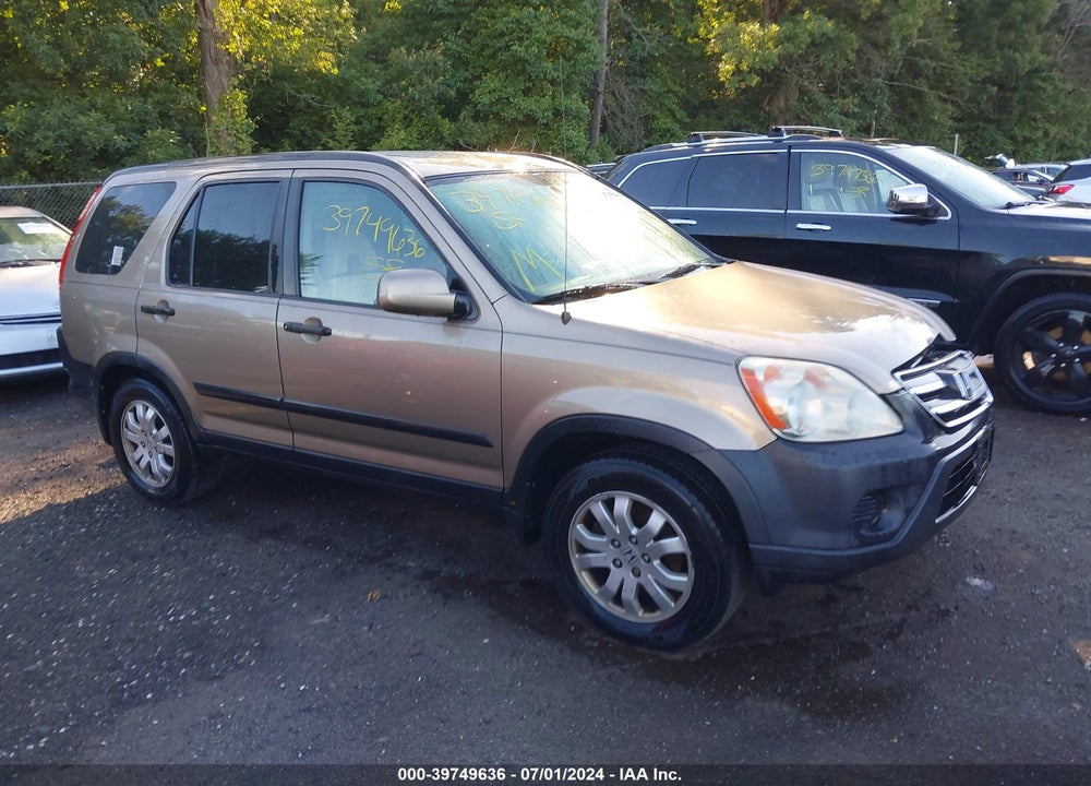 2006 HONDA CR-V EX VIN: SHSRD78856U435923