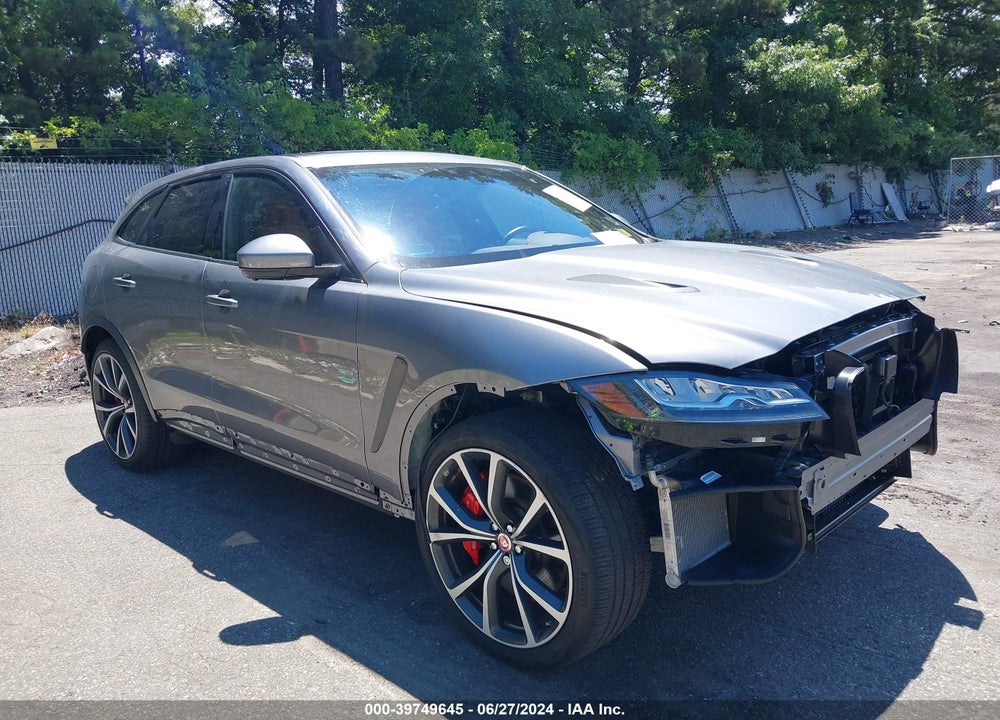 2020 JAGUAR F-PACE SVR P550 AWD AUTOMATIC VIN: SADCZ2EE4LA629962