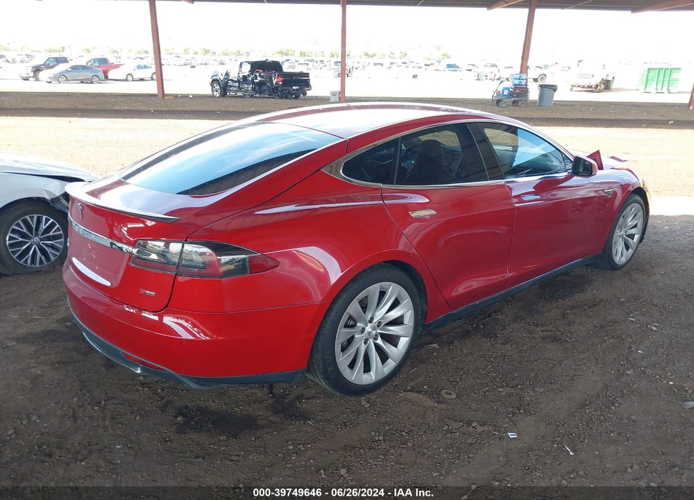 2014 TESLA MODEL S P85 VIN: 5YJSA1H11EFP49004