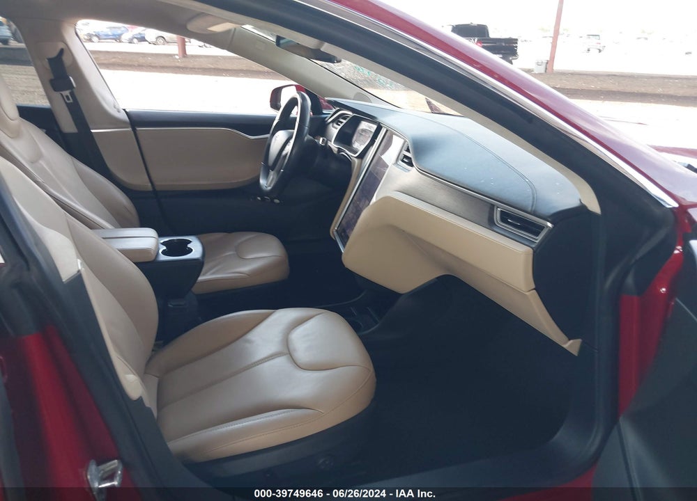 2014 TESLA MODEL S P85 VIN: 5YJSA1H11EFP49004