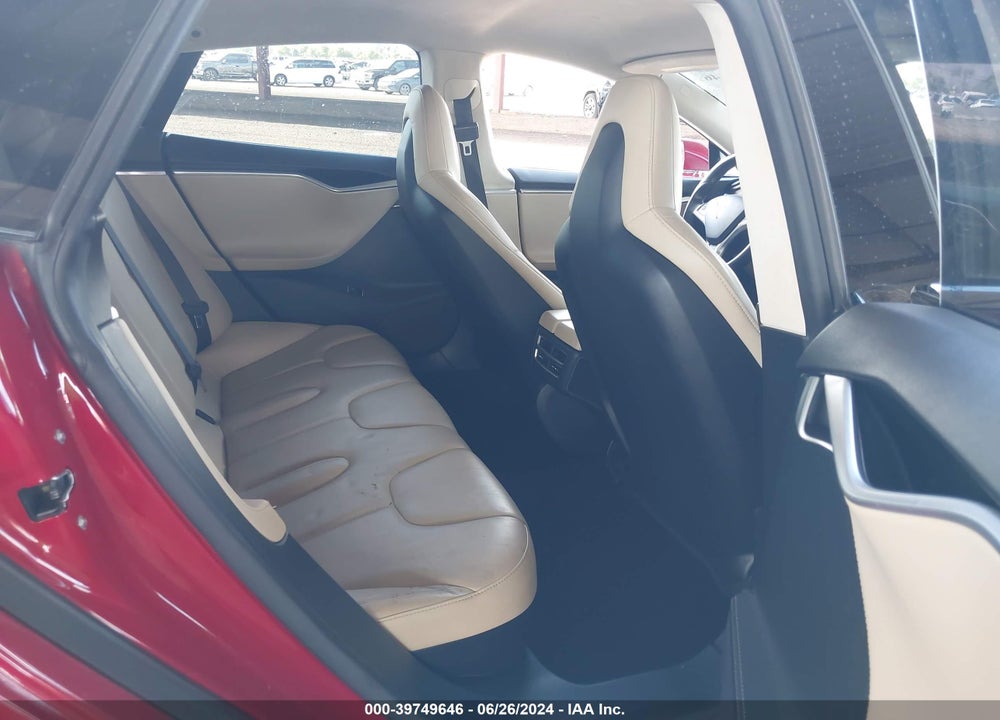 2014 TESLA MODEL S P85 VIN: 5YJSA1H11EFP49004