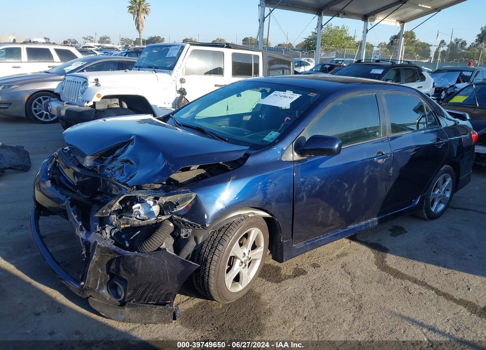 2011 TOYOTA COROLLA S VIN: 2T1BU4EE0BC739886