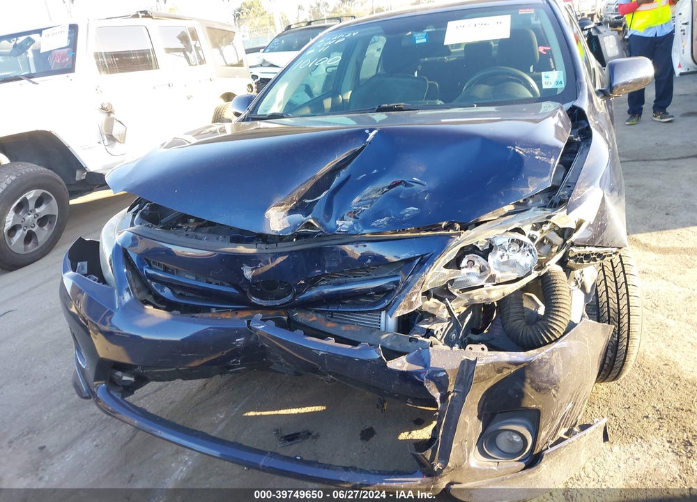 2011 TOYOTA COROLLA S VIN: 2T1BU4EE0BC739886