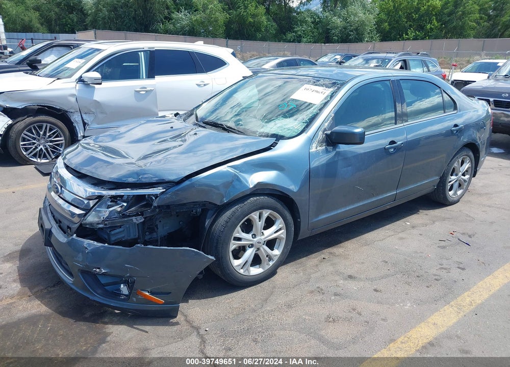 2012 FORD FUSION SE VIN: 3FAHP0HA5CR248914
