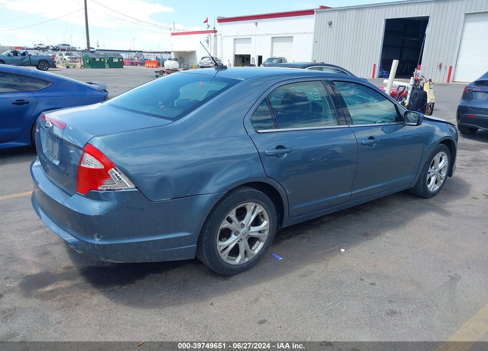 2012 FORD FUSION SE VIN: 3FAHP0HA5CR248914
